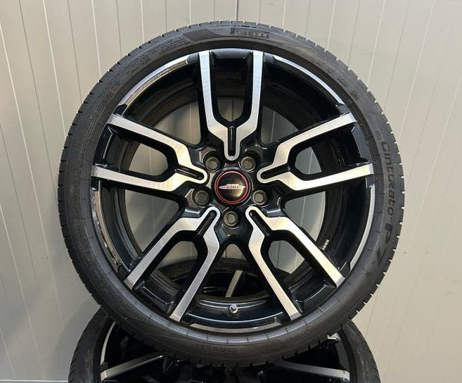 Originele Mini JCW F65 F66 F67 18 inch 960 lapspoke pirelli, Ophalen, 18 inch, Banden en Velgen, Mini