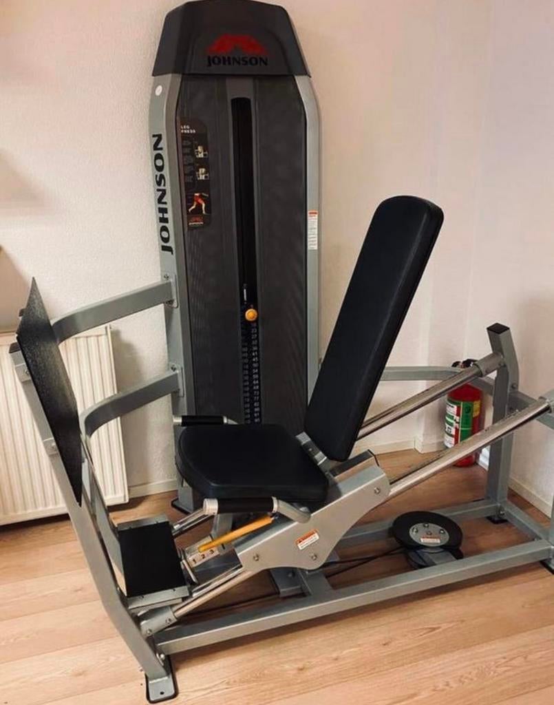 Legpress Matrix/Johnson KIJK AL MIJN ADVERTENTIES, Ophalen of Verzenden, Zo goed als nieuw, Benen, Overige typen