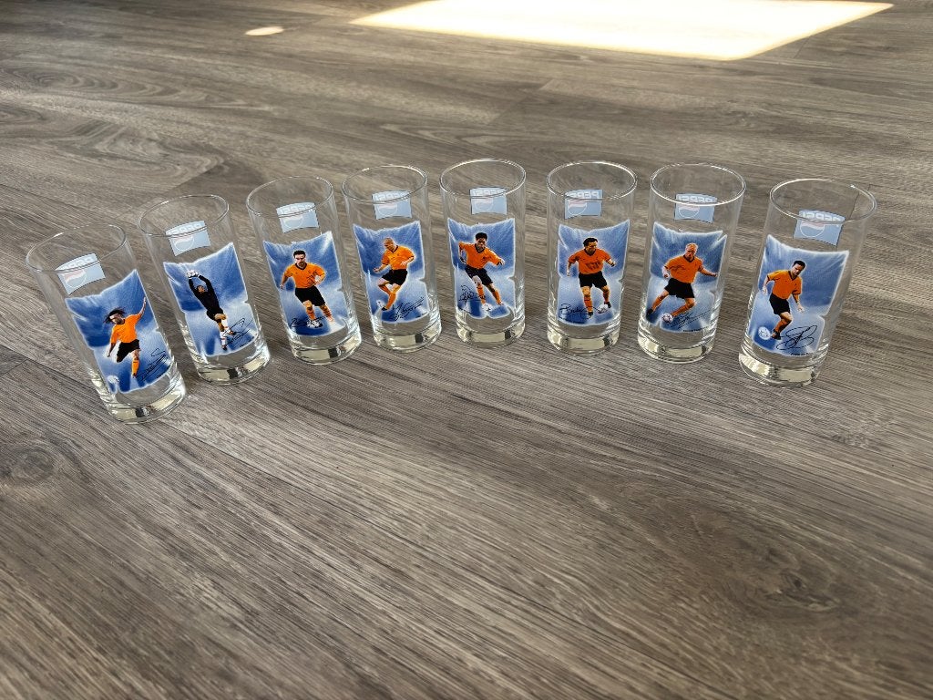 Glazen - Nederlands Elftal - Oranje - WK1998, Maat XL, Ophalen of Verzenden, Nieuw, Clubaccessoires