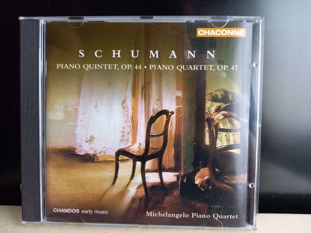 Schumann Robert -Piano Quintet  -Michelangelo Piano Quartet, Ophalen of Verzenden, Modernisme tot heden, Zo goed als nieuw, Overige typen