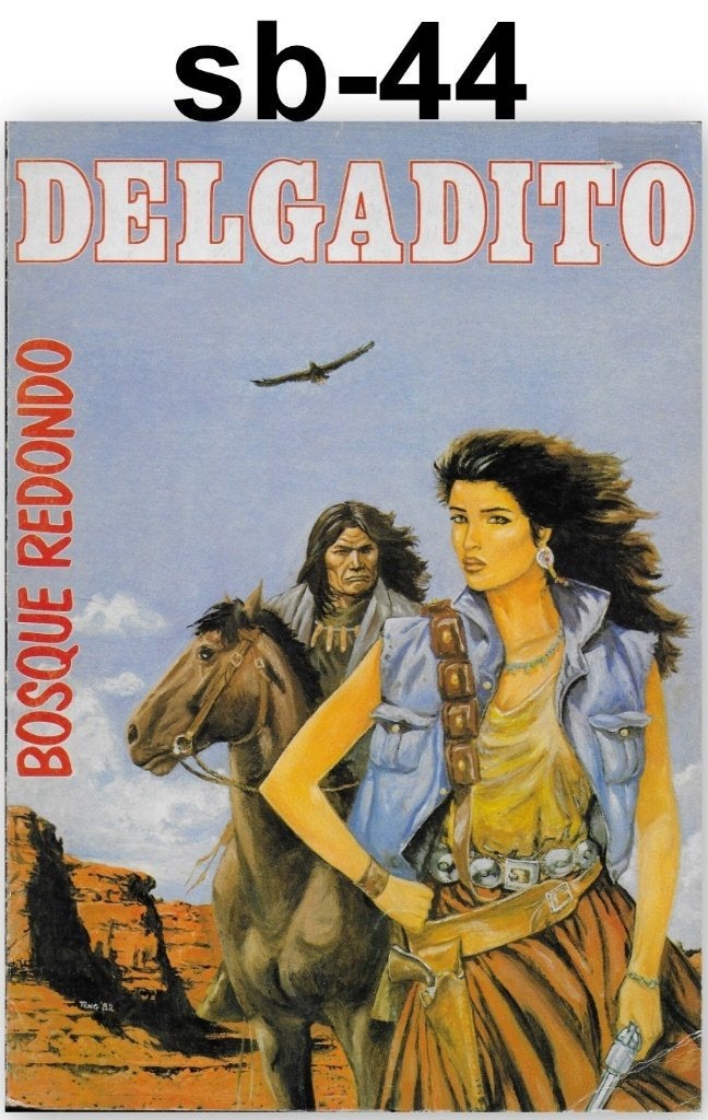 Stripboek bk-44 - Delgadito - Bosque Redondo, Boeken, Stripboeken, Eén stripboek, Ophalen of Verzenden, Gelezen