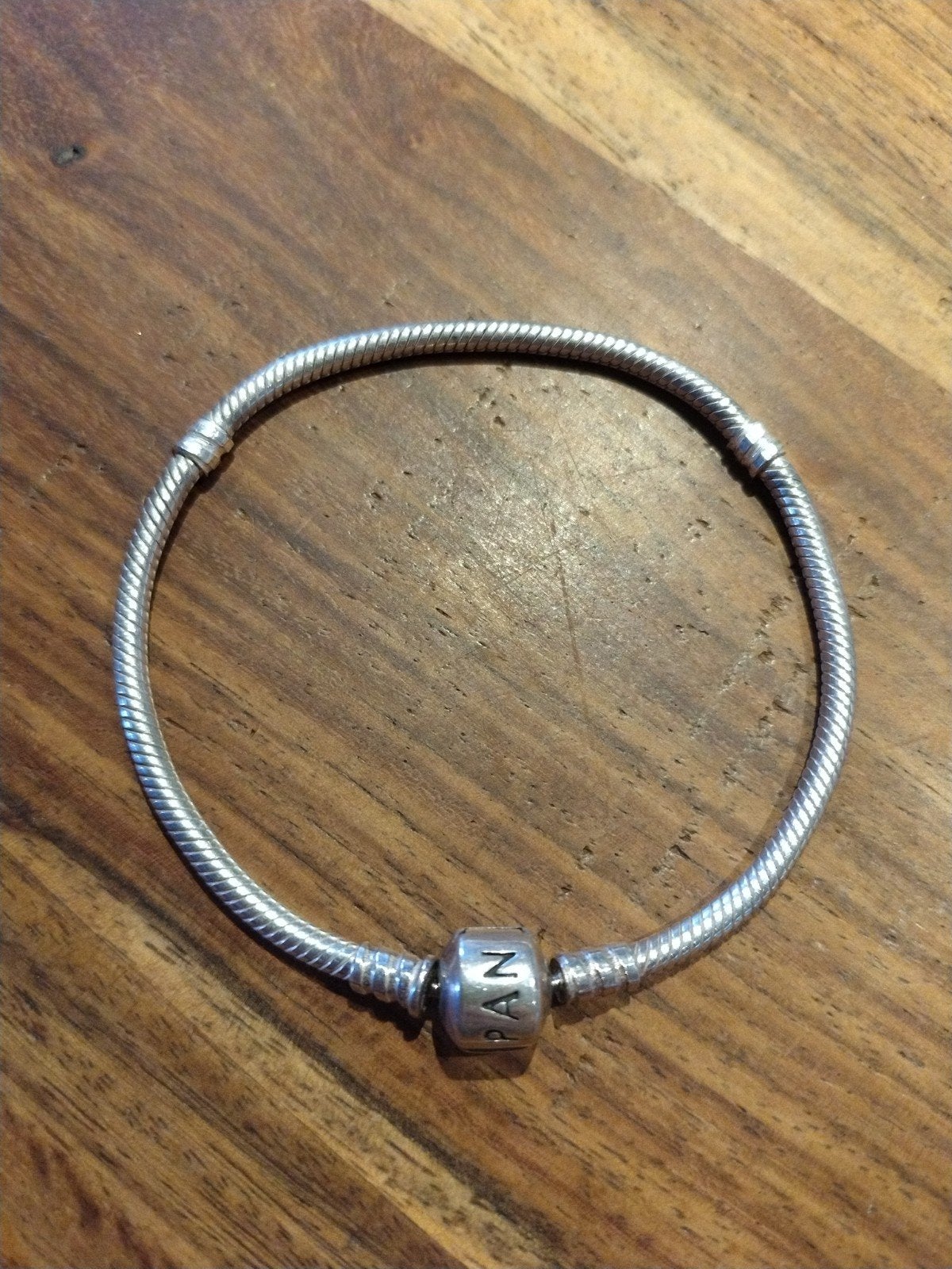 Zilveren Pandora Moments slangenschakelarmband, Ophalen of Verzenden, Zo goed als nieuw, Zilver, Zilver