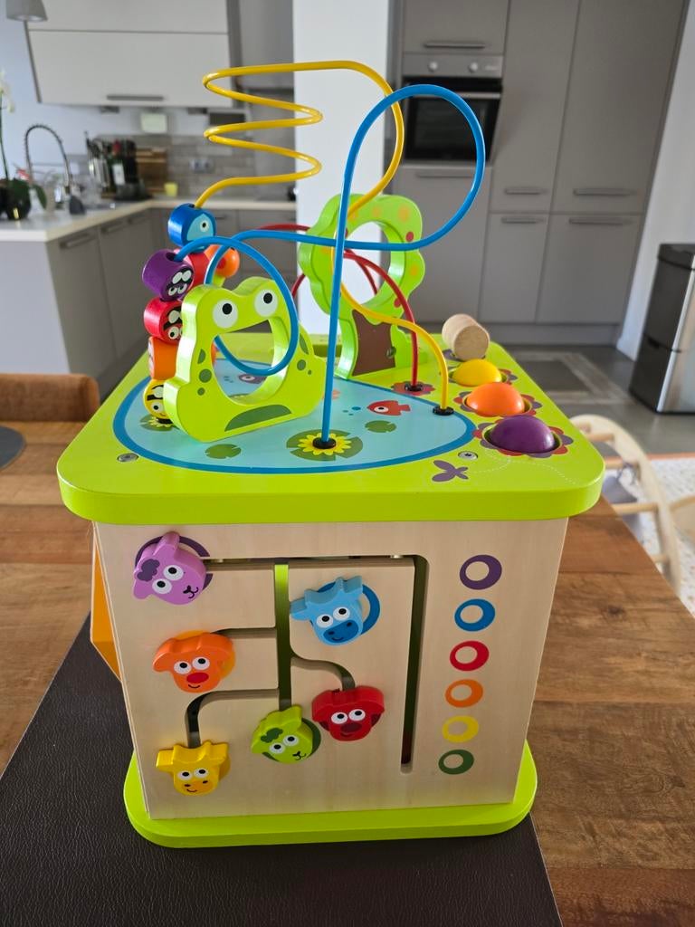 Hape Activiteiten Cubus - Educatief Houten Speelgoed, Ophalen, Gebruikt, Overige typen
