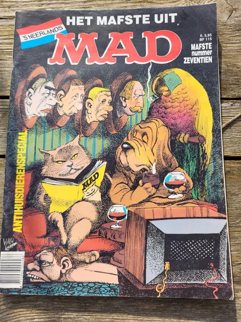 MAD Tijdschrift Nummer 17 - Het Mafste uit MAD, Boeken, Tijdschriften en Kranten, Gelezen, Overige typen, Ophalen of Verzenden