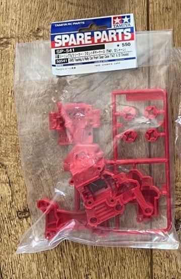 Tamiya TA02, TA-02 chassis onderdelen, rood
Tam 50541, Ophalen of Verzenden, Nieuw, Auto onroad