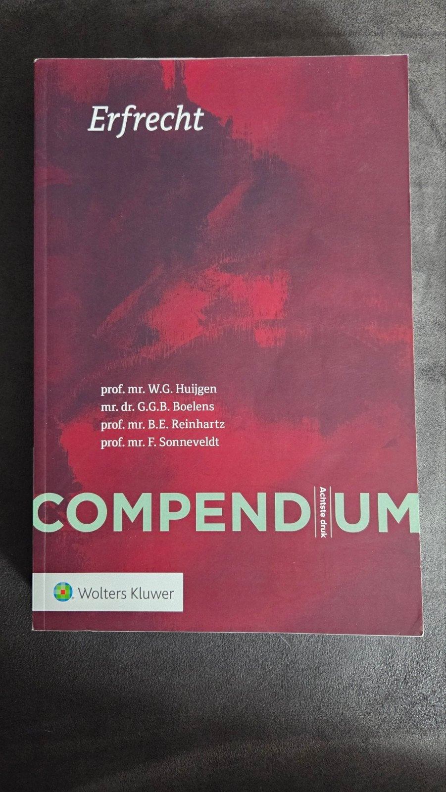 Compendium erfrecht, Ophalen of Verzenden, Zo goed als nieuw, Natuurwetenschap