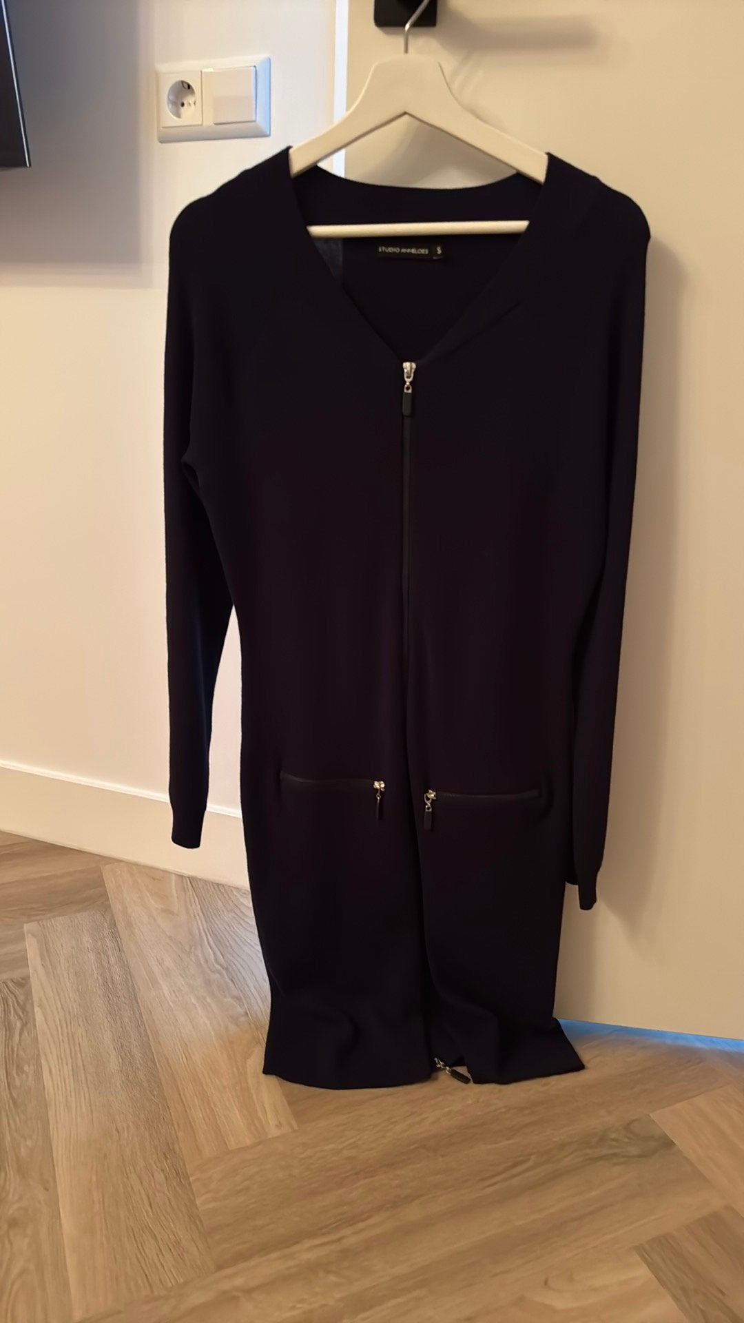 Vest Studio Anneloes S, Kleding | Dames, Ophalen, Zo goed als nieuw, Maat 38/40 (M), Blauw