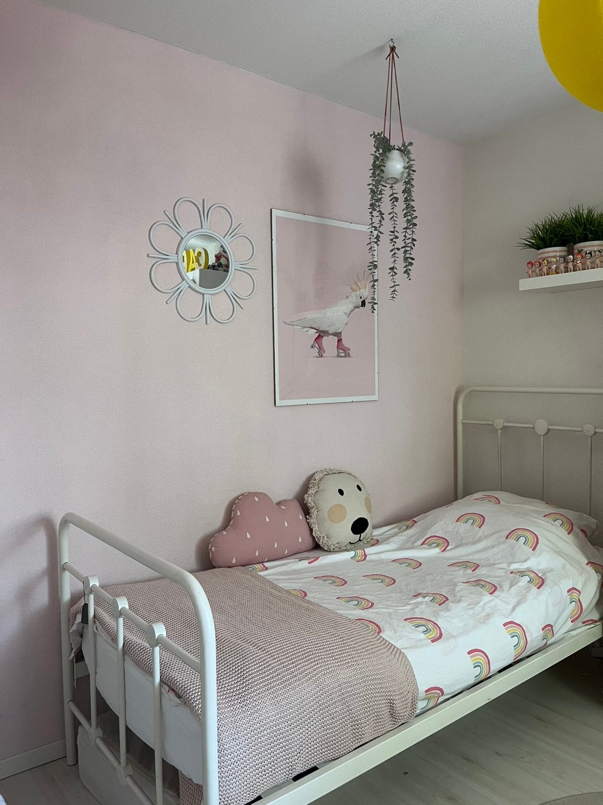Schattig bed van Lief!, Ophalen, 85 tot 100 cm, Gebruikt, Lattenbodem