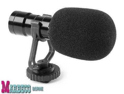 Vlog microfoon, Camera en Telefoon condensator microphone, Vonyx, Overige typen, Nieuw, Info@marbeco.nl