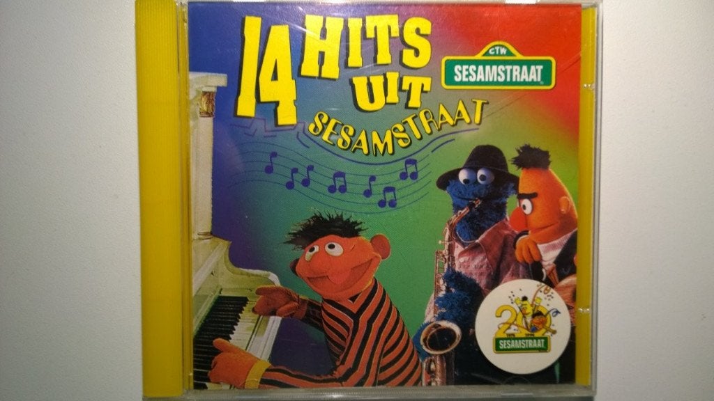 Sesamstraat - 14 Hits Uit Sesamstraat, 6 tot 9 jaar, Ophalen of Verzenden, Zo goed als nieuw, Muziek