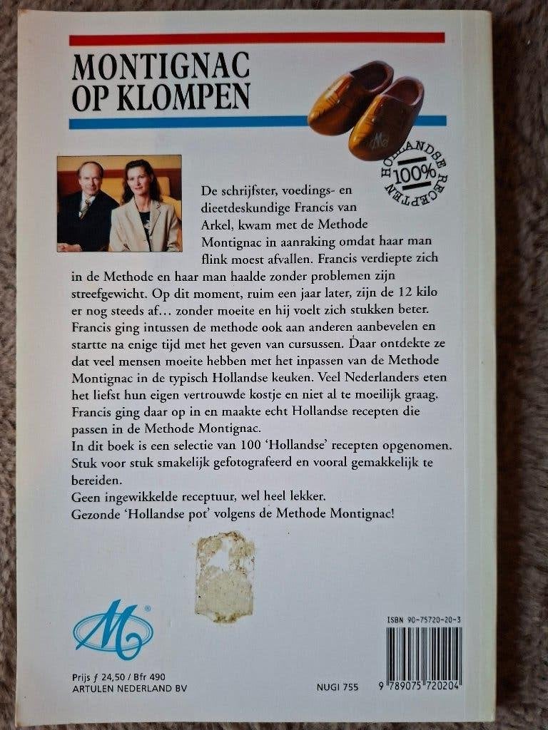Montignac op Klompen: 100 Hollandse Recepten, Gelezen, Dieet en Voeding, Francis van Arkel, Ophalen of Verzenden