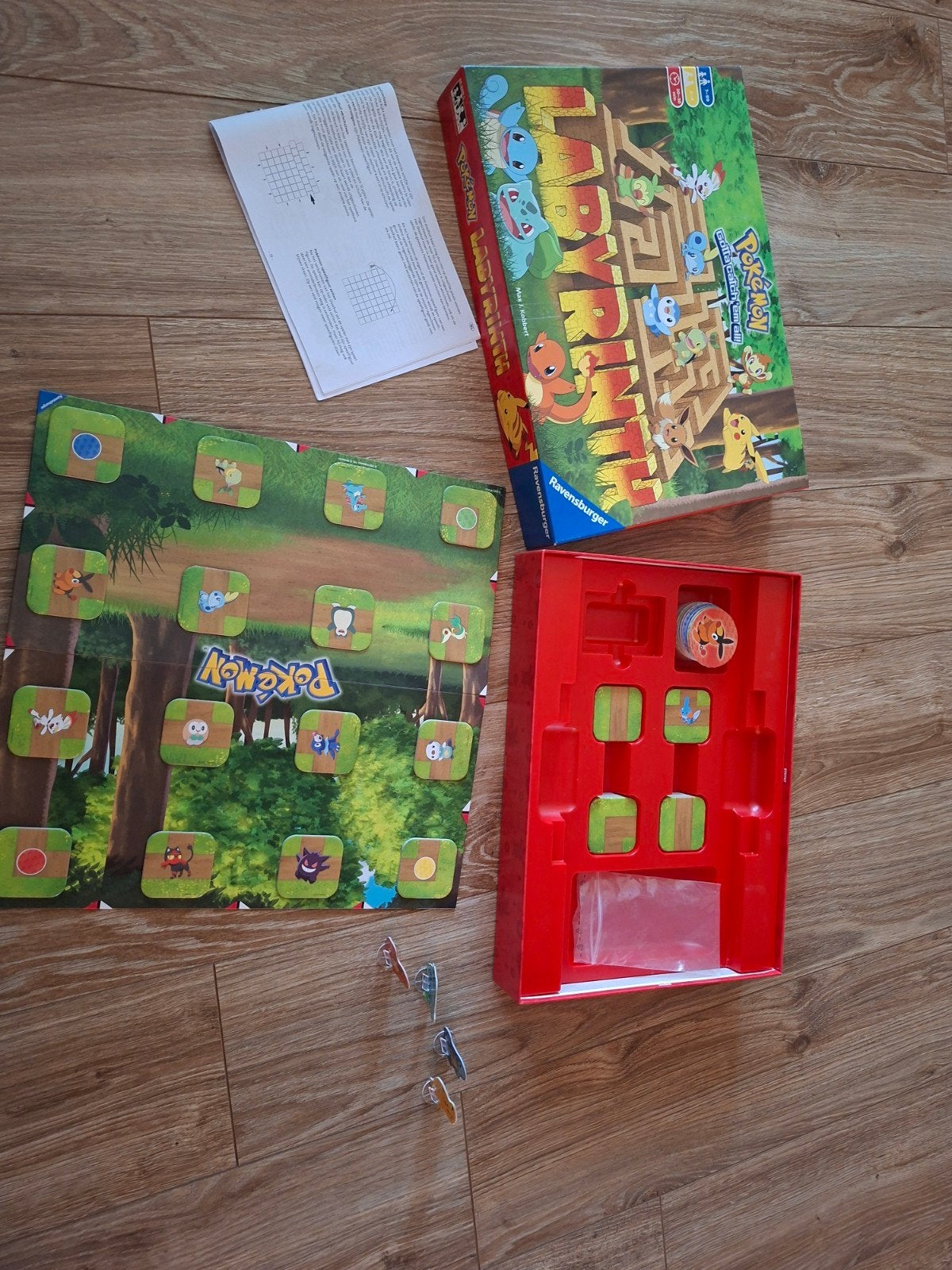 Pokémon Labyrinth Bordspel, Ophalen of Verzenden, Gebruikt, Ravensburger