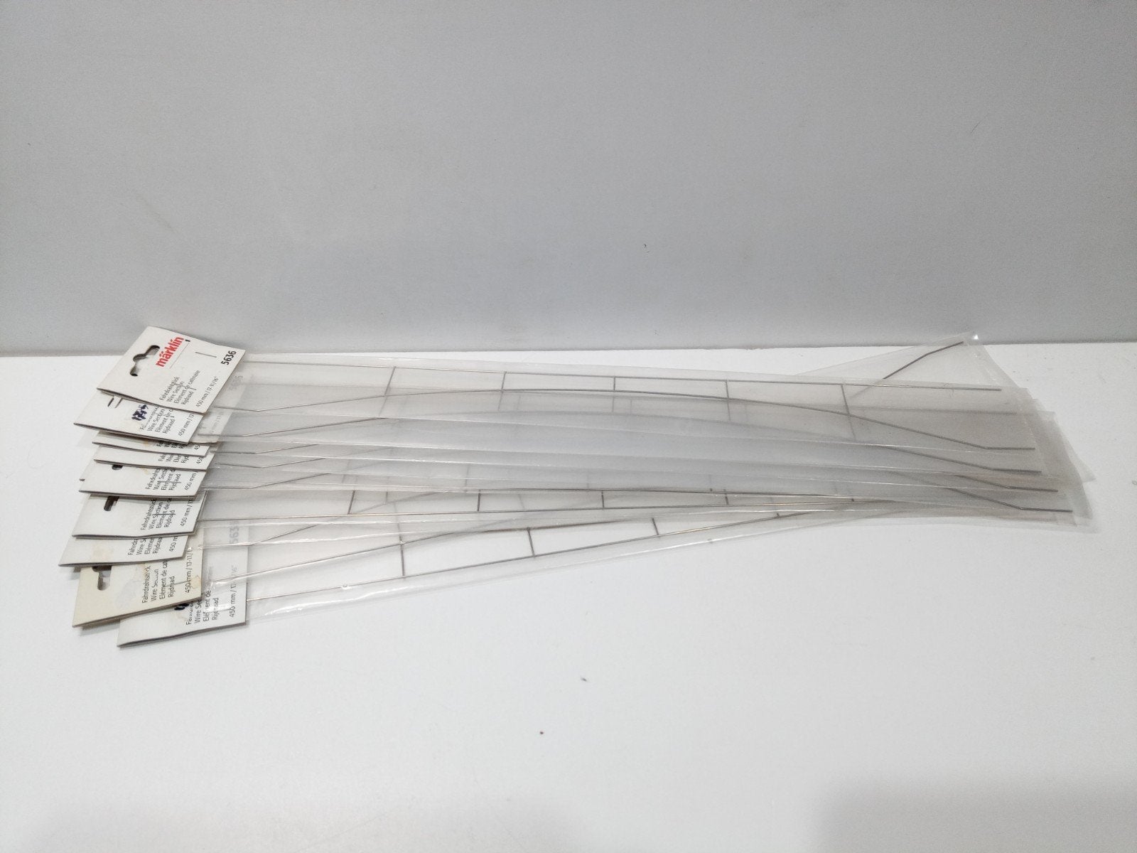 11x Märklin 5636 Rijleiding Draadsectie Nieuw in Verpakking, Wisselstroom, Overige typen, Nieuw, Ophalen of Verzenden