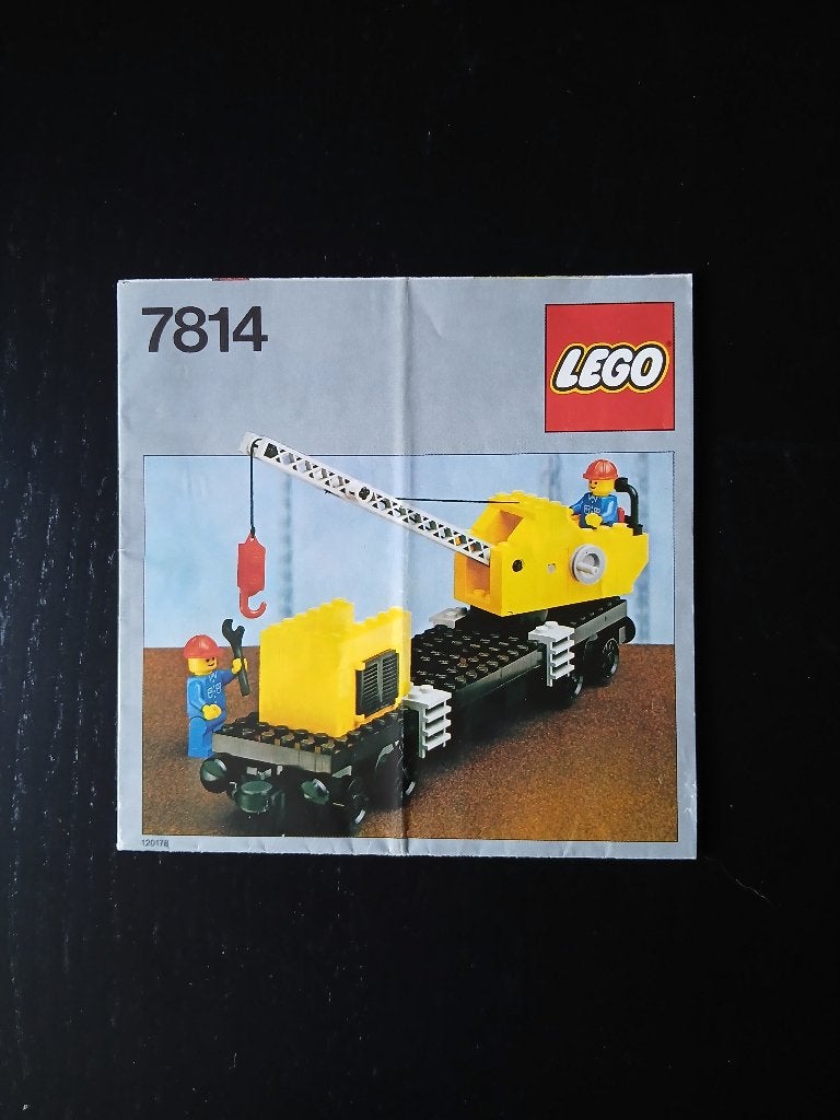 Lego 7814 instructieboekje (1980), Ophalen, Gebruikt, Overige thema's, Lego