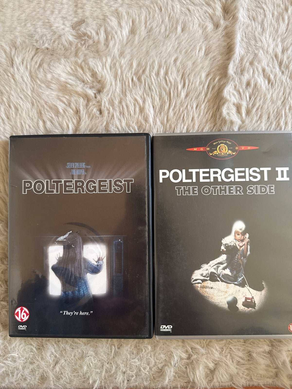 Poltergeist 1 & 2 DVD Boxset - Horror Klassiekers, Cd's en Dvd's, Dvd's | Horror, Engels, Vanaf 16 jaar, Nederlands, Ophalen of Verzenden