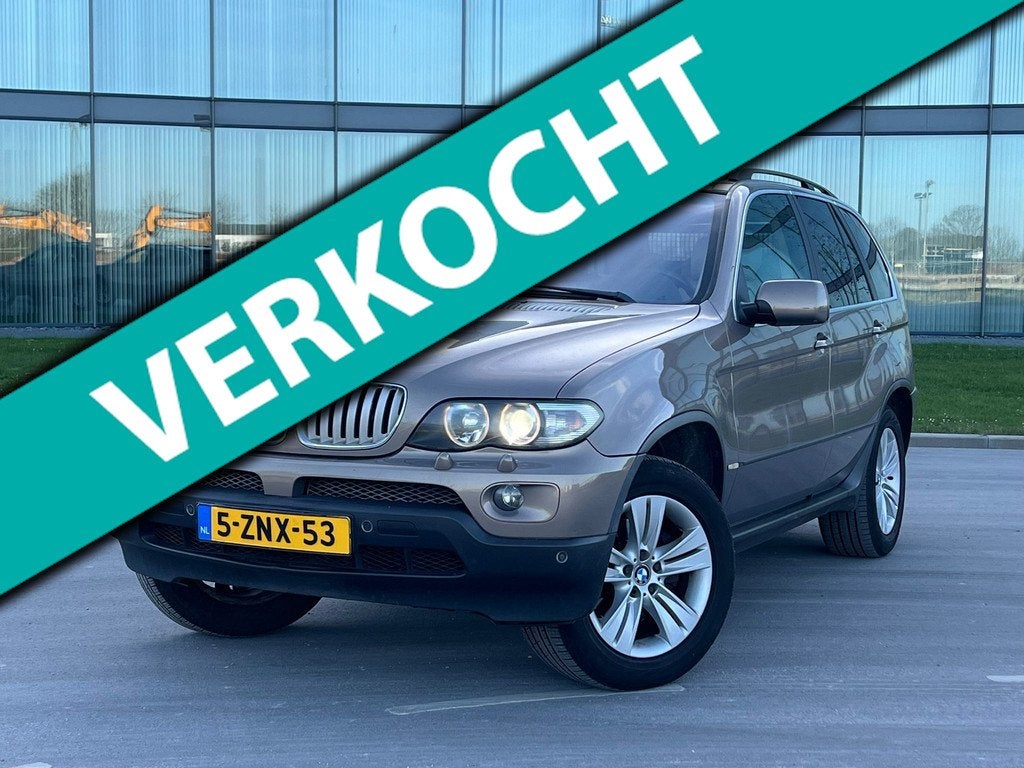 BMW X5 4.4i M-PAKKET AUTOMAAT SCHUIFDAK XENON, Automaat, Gebruikt, Bedrijf, Vierwielaandrijving