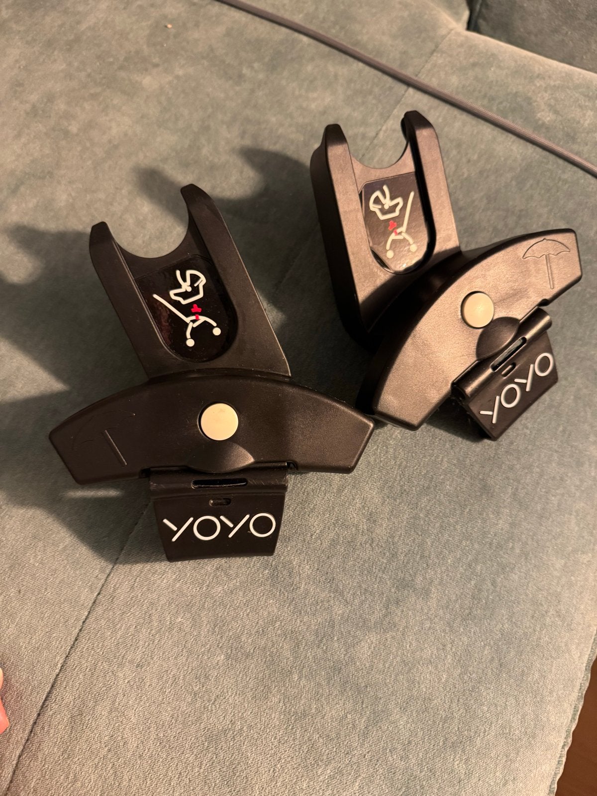 Adapterset Autostoel Stokke Yoyo Zwart, Kinderen en Baby's, Kinderwagens en Combinaties, Nieuw, Ophalen of Verzenden, Met autostoeltje