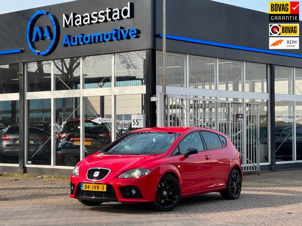 Seat Leon 2.0 TFSI FR CUPRA 2E EIG 241PK KUIPSTOELEN TREKHAA, Auto's, Voorwielaandrijving, Stof, Gebruikt, 1984 cc