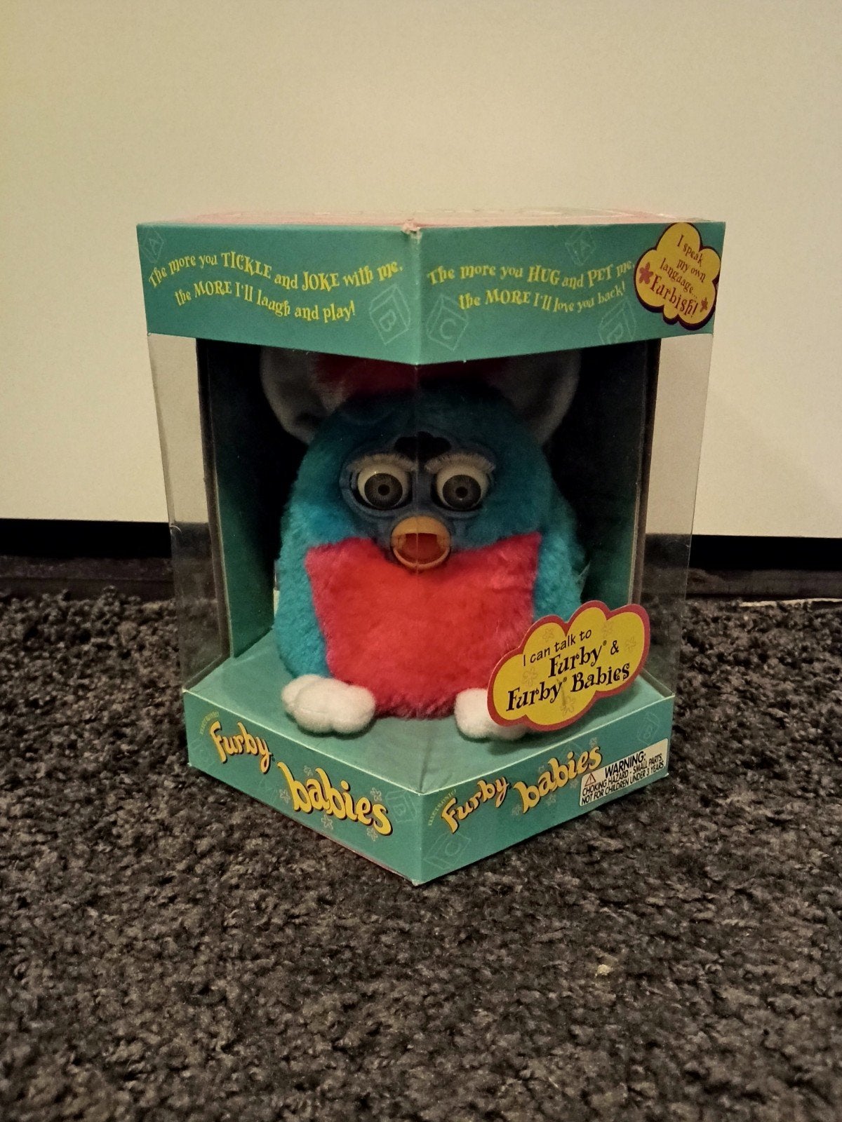 Vintage Furby Baby Clown nieuw in doos, Ophalen of Verzenden, Nieuw, Jongen of Meisje