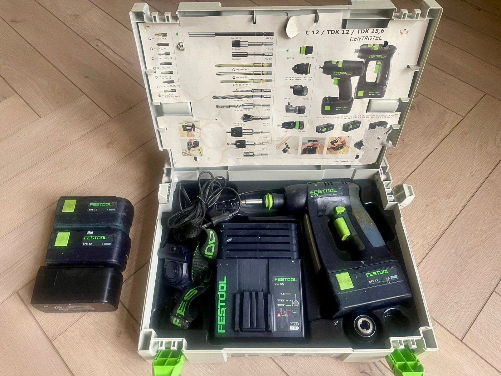 Festool C 12 CE-MH45-Plus accuschroefmachine, Doe-het-zelf en Verbouw, Ophalen of Verzenden, Gebruikt, Boor- en Schroefmachine