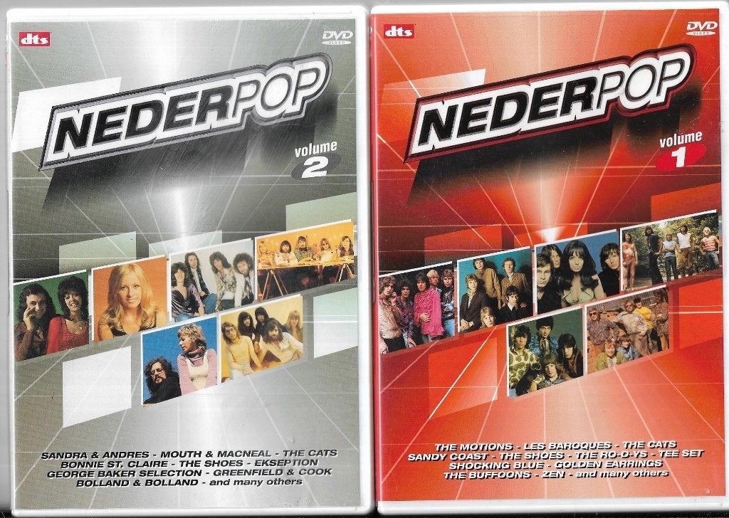 Nederpop Volume 1 en 2 (DVD), Alle leeftijden, Ophalen of Verzenden, Zo goed als nieuw, Muziekvideo's