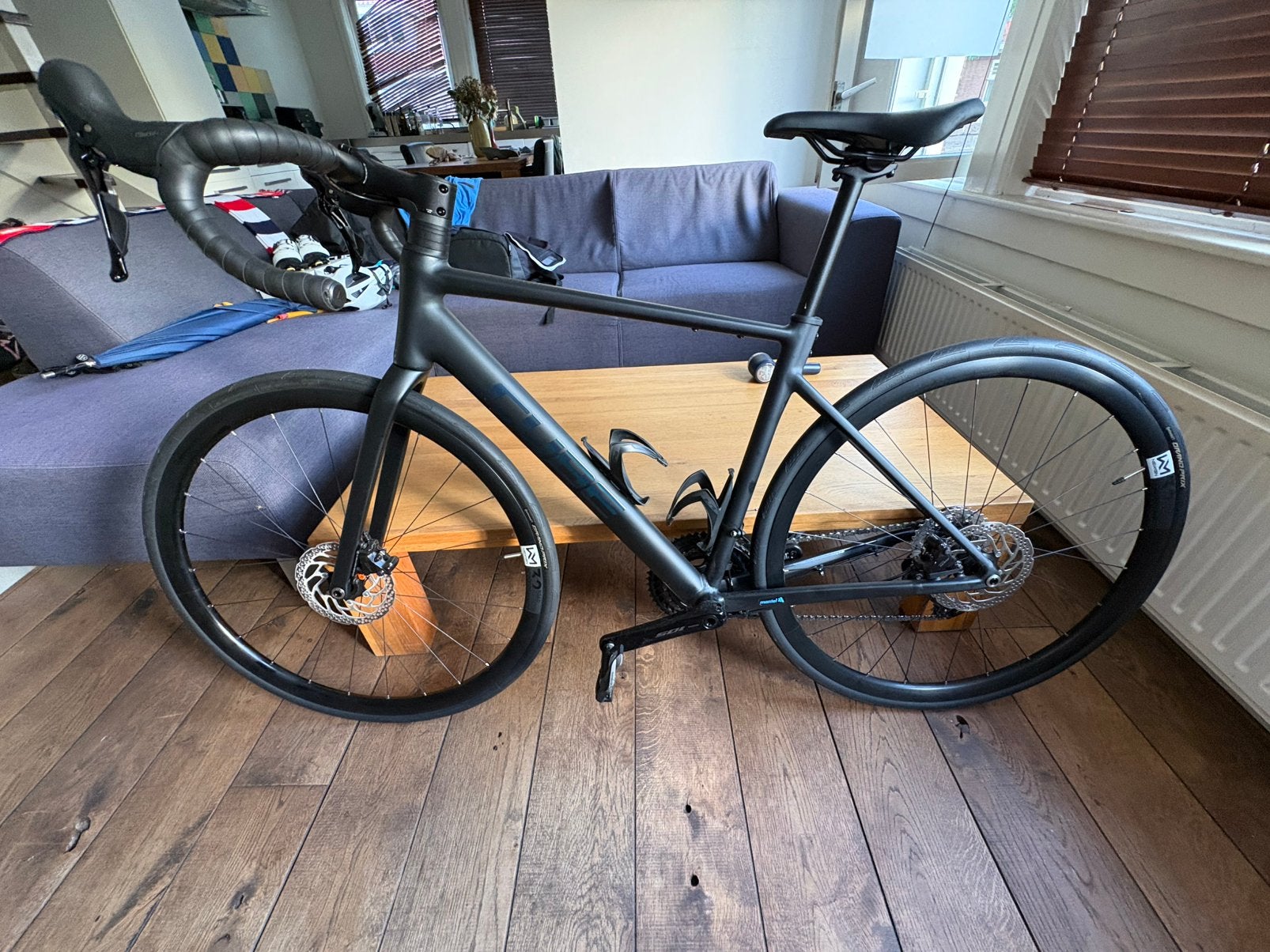 CUBE Attain SLX 53 | Shimano 105 | PD-R550 pedalen, 28 inch, Zo goed als nieuw, Meer dan 20 versnellingen, Schijfrem