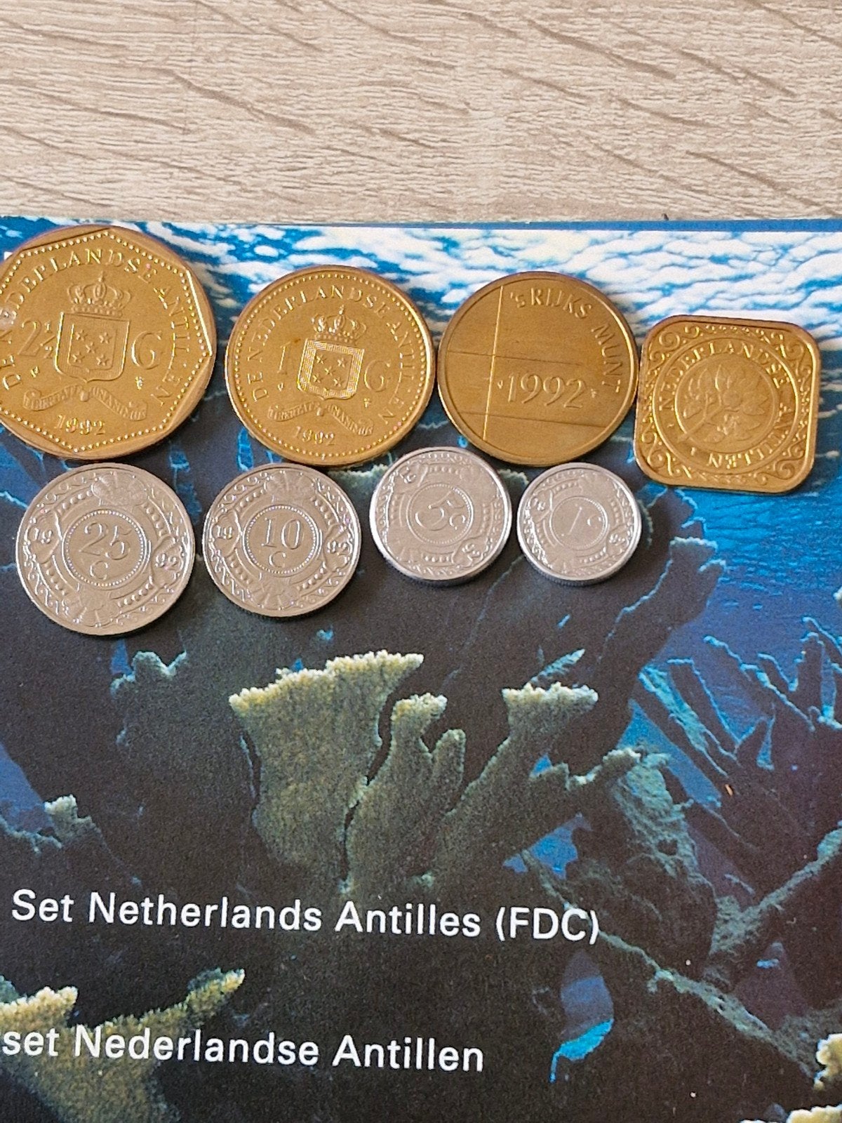 Muntenset Nederlandse Antillen 1992 (FDC), Ophalen of Verzenden, Zuidoost-Azië, Setje