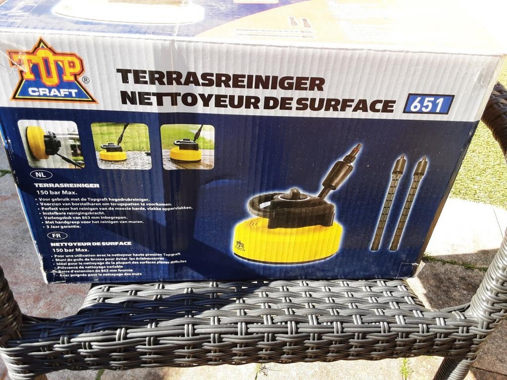 Nieuwe terrasreiniger van Top Craft ., Ophalen of Verzenden, Nieuw