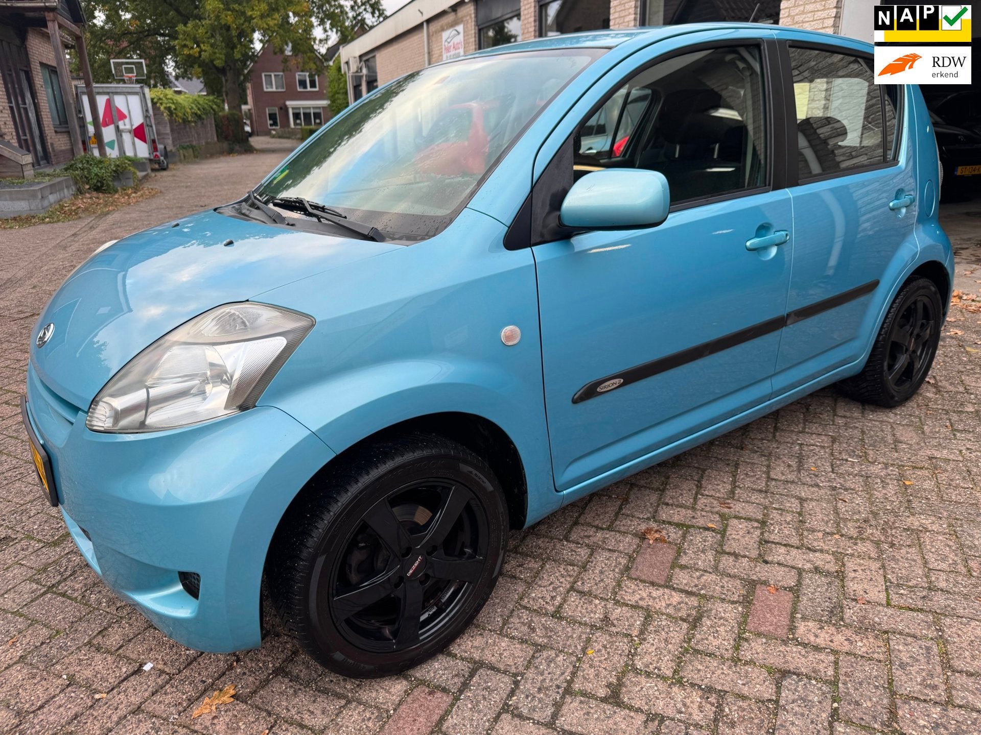 Daihatsu Sirion 2 1.0-12V Trend AIRCO,LM VELGEN 15INCORG 211, Auto's, Voorwielaandrijving, Dealer onderhouden, Gebruikt, Blauw