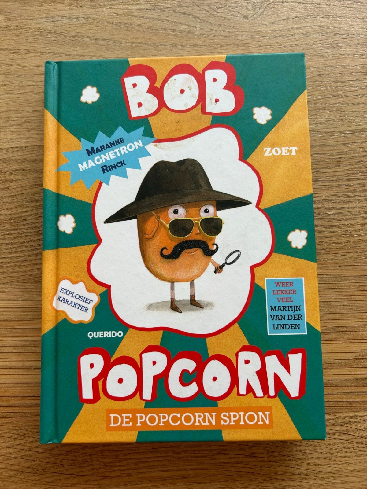 Bob Popcorn – De Popcorn Spion - Zoet, Ophalen, Zo goed als nieuw