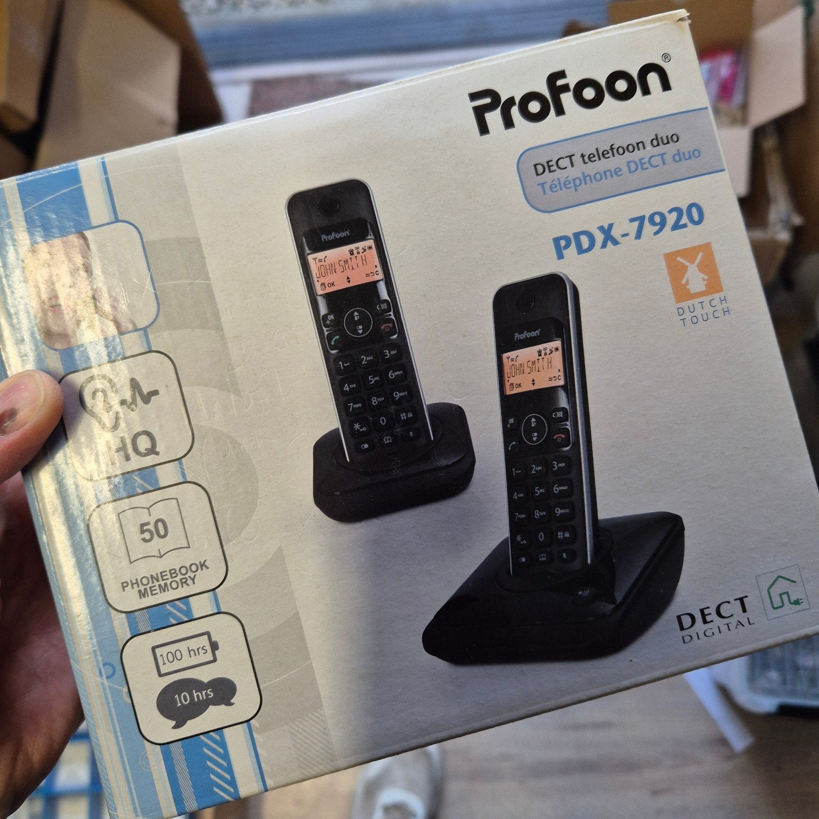 Profoon DECT Telefoon Duo PDX-7920, Ophalen of Verzenden, 2 handsets