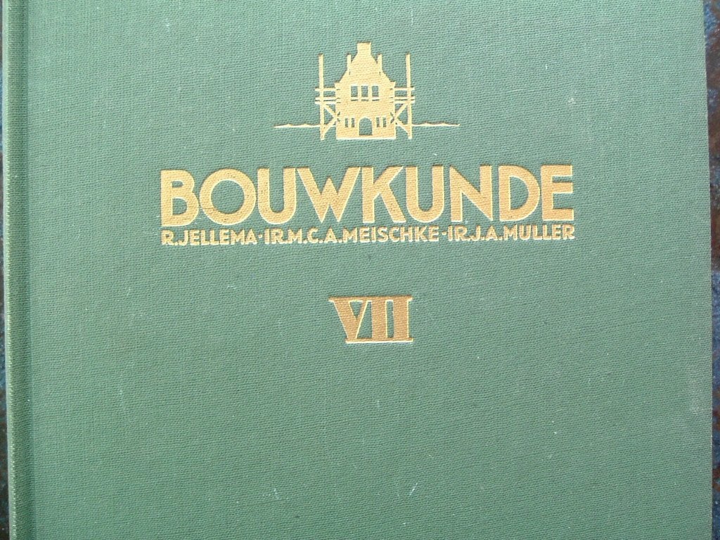 Bouwkunde, deel 7 - Jellema - 1956., Gelezen, Ophalen of Verzenden, R. Jellema, Bouwkunde