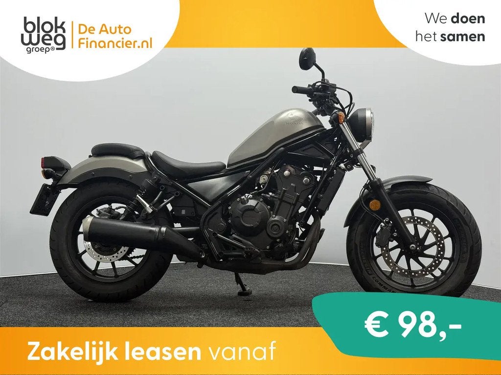 Honda CMX 500 REBEL € 5.750,00, Chopper, Bedrijf, ABS, 471 cc