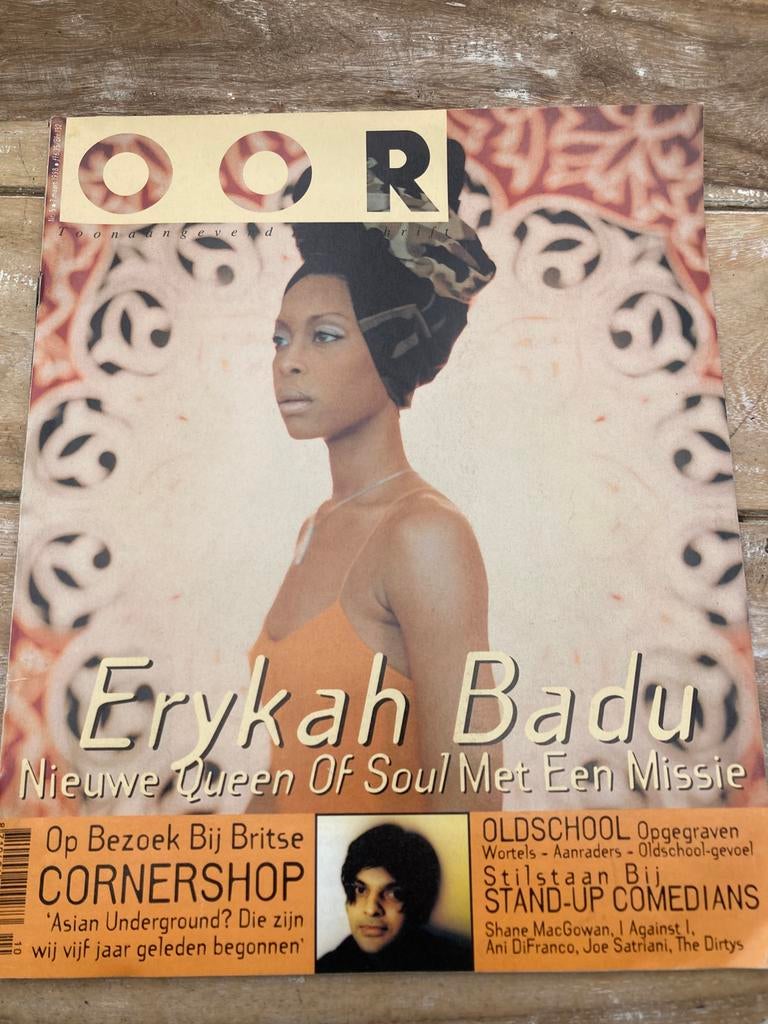 OOR 1998 Erykah Badu CATATONIA Asian Dub Foundation SATRIANI, Ophalen of Verzenden, Zo goed als nieuw, Muziek, Film of Tv