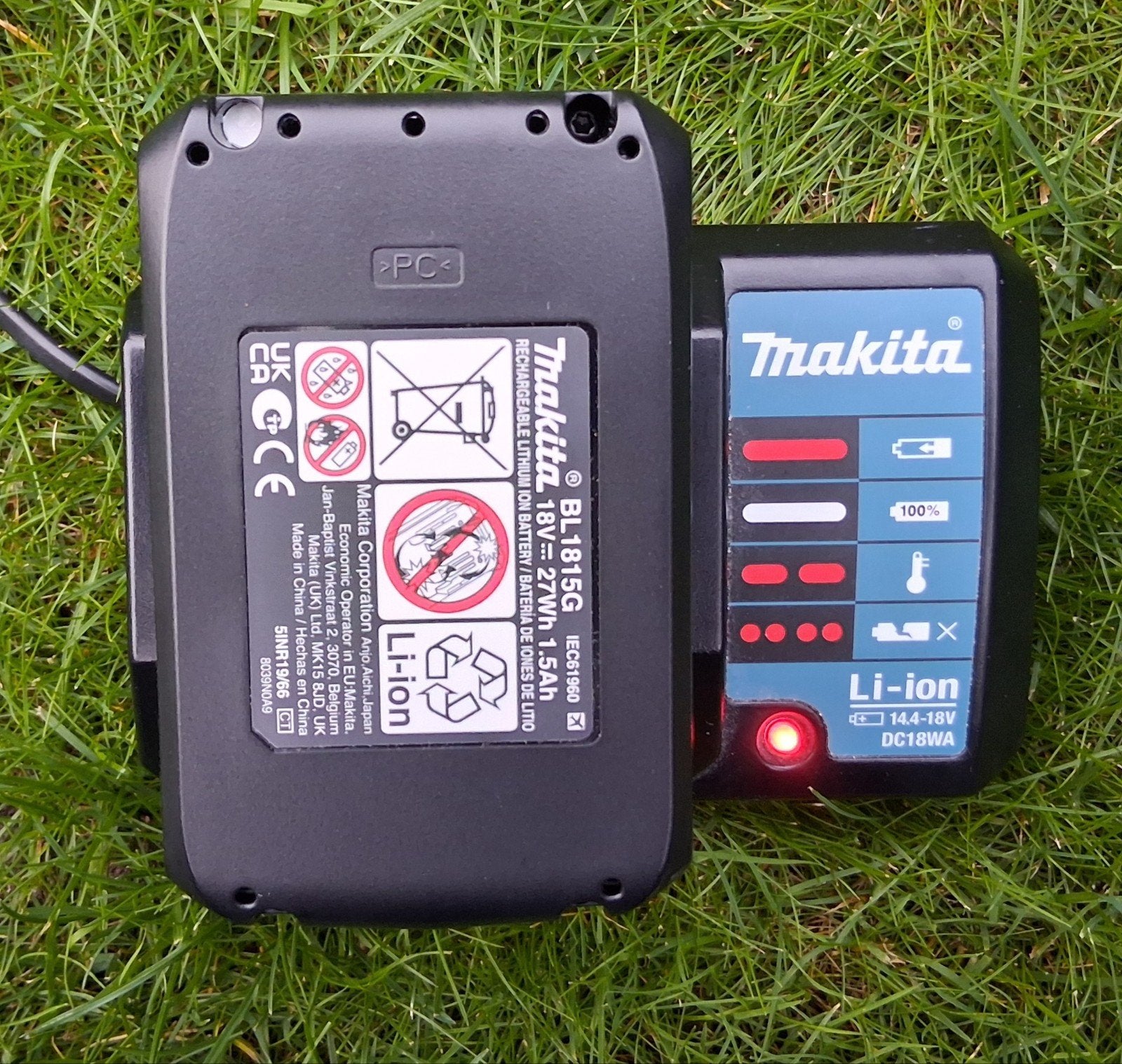 Makita DC18WA 14,4-18V Li-ion acculader, Ophalen of Verzenden