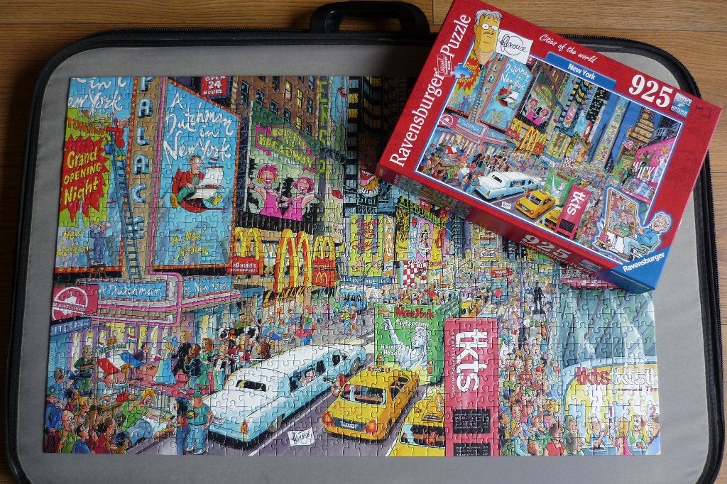 Ravensburger Fleroux Cities of the world ''NEW-YORK''925 st, Ophalen, 500 t/m 1500 stukjes, Zo goed als nieuw, Legpuzzel