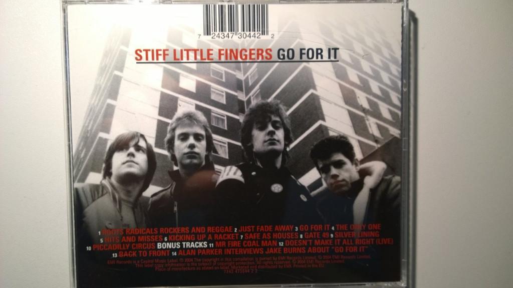 Stiff Little Fingers - Go For It, Ophalen of Verzenden, Zo goed als nieuw, Poprock