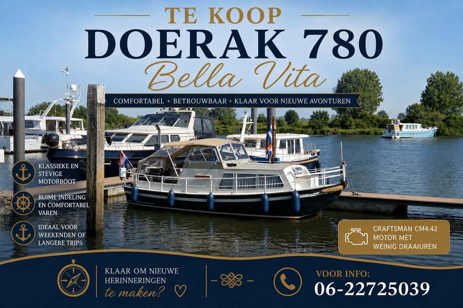 Te koop Doerak 780 ok, Gebruikt, Diesel, Doerak, 42 pk