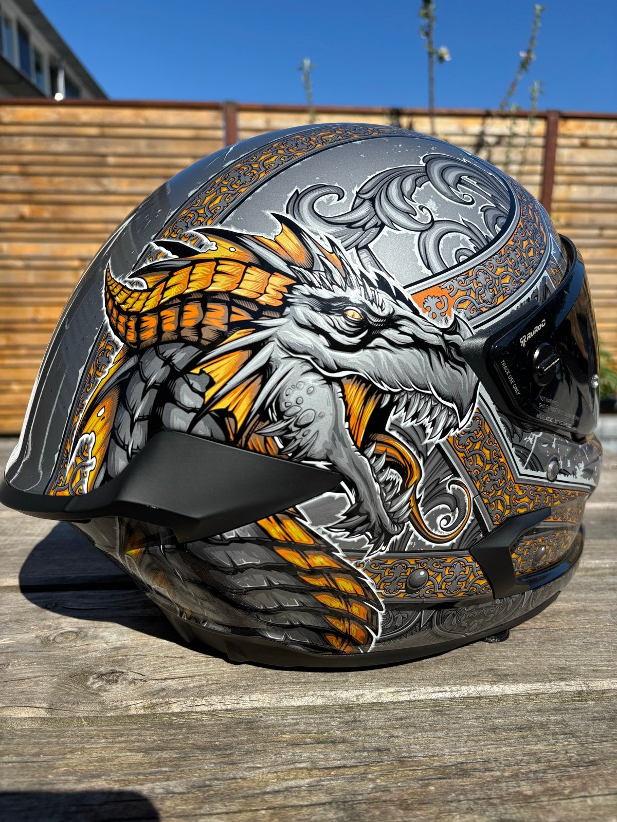Ruroc Atlas Invicta, Ophalen of Verzenden, Tweedehands, Integraalhelm, Overige merken