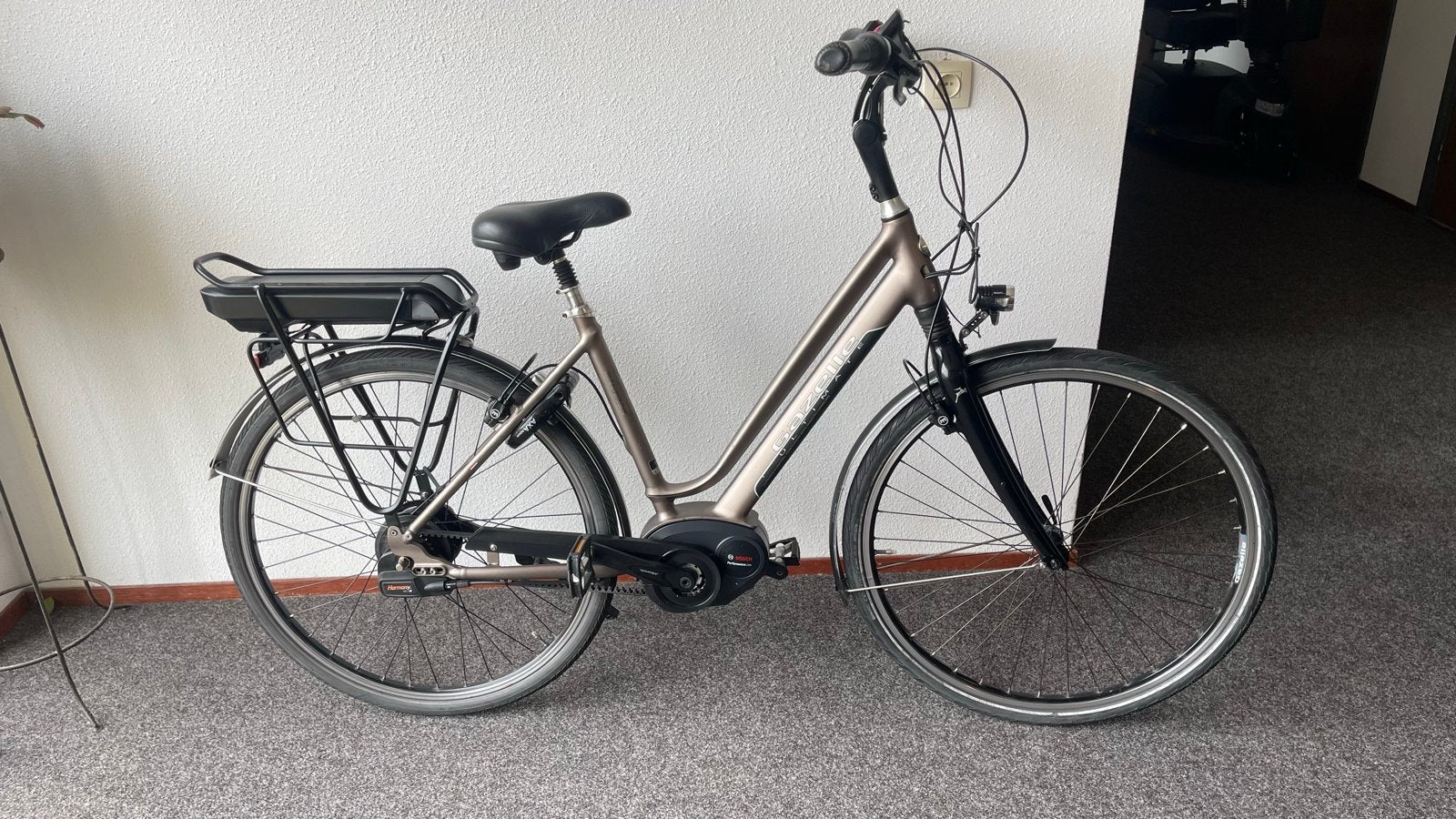 Gazelle Ultimate C8 HMB elektrische fiets, Ophalen, Gebruikt, 47 tot 51 cm, 50 km per accu of meer