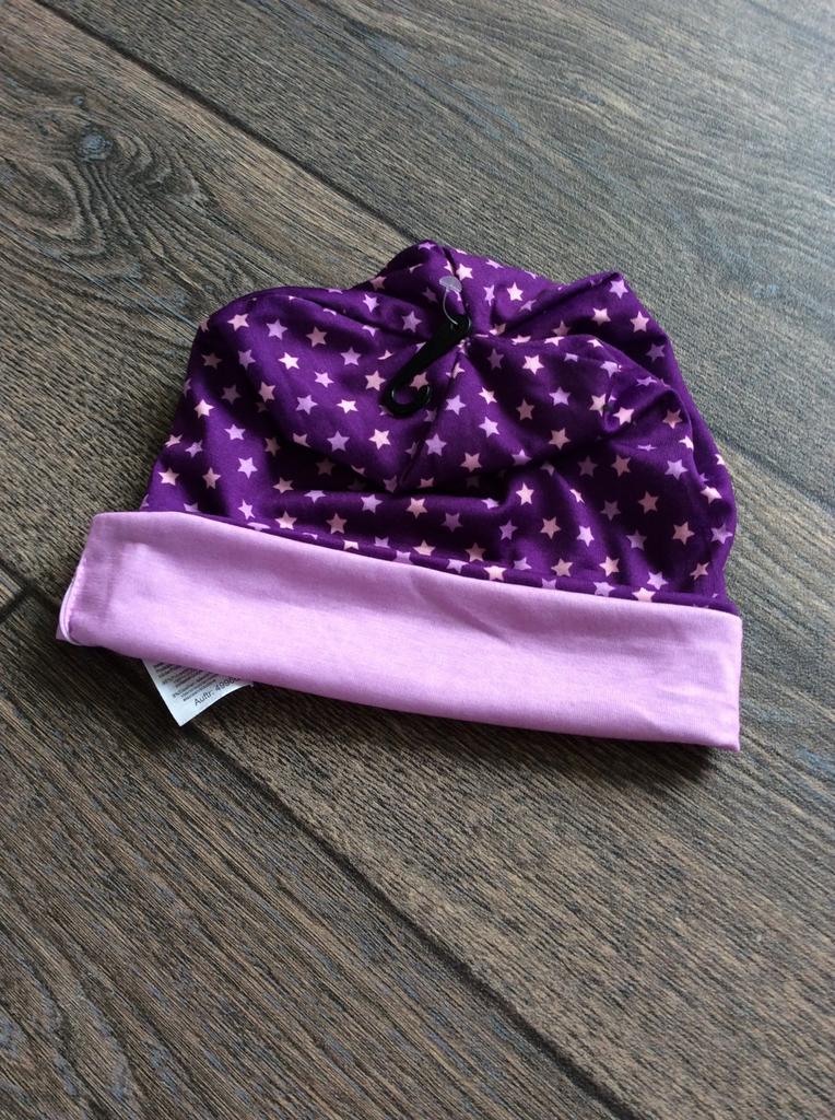 Nieuwe paarse kindermuts (gratis, zie de tekst), Ophalen of Verzenden, Zo goed als nieuw, Meisje, Muts