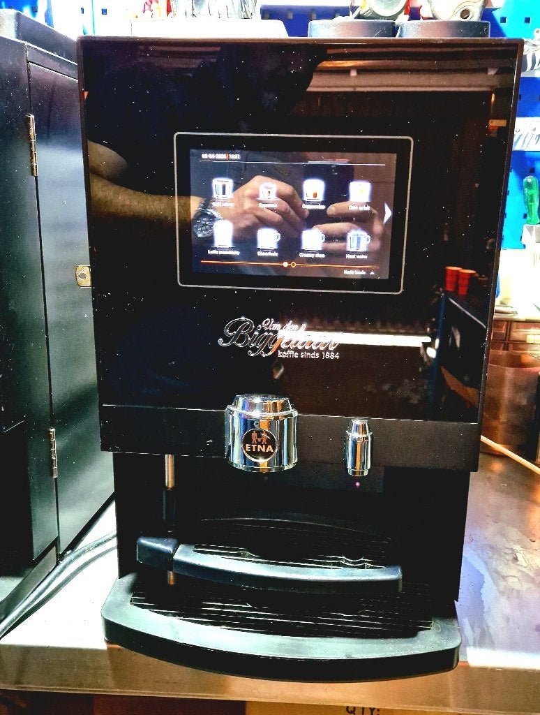 Etna Compact Touch professionele koffiemachine, Ophalen, Gebruikt, 10 kopjes of meer, Koffiemachine
