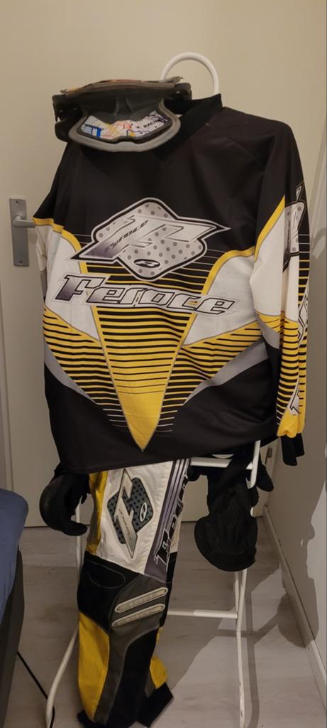 Motorcross beschermende kleren  crosspak motorcross oudfit, Ophalen of Verzenden, Tweedehands, Heren, Overige typen