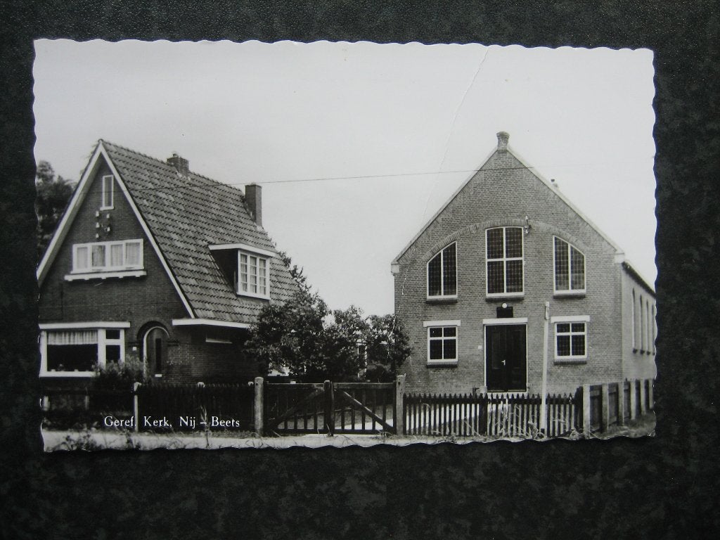 NIJ BEETS  geref. kerk, Verzamelen, Ophalen of Verzenden, 1960 tot 1980, Friesland
