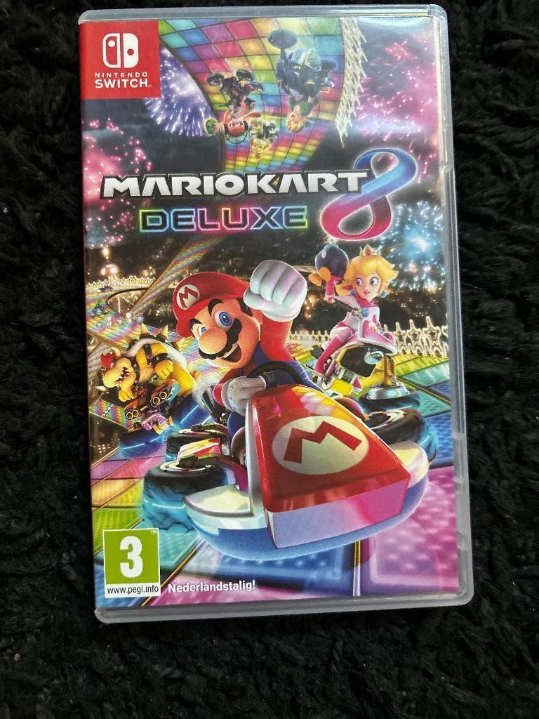 Super Mario kart Nintendo switch spel game, Spelcomputers en Games, Ophalen, Racen en Vliegen, Zo goed als nieuw, 3 spelers of meer