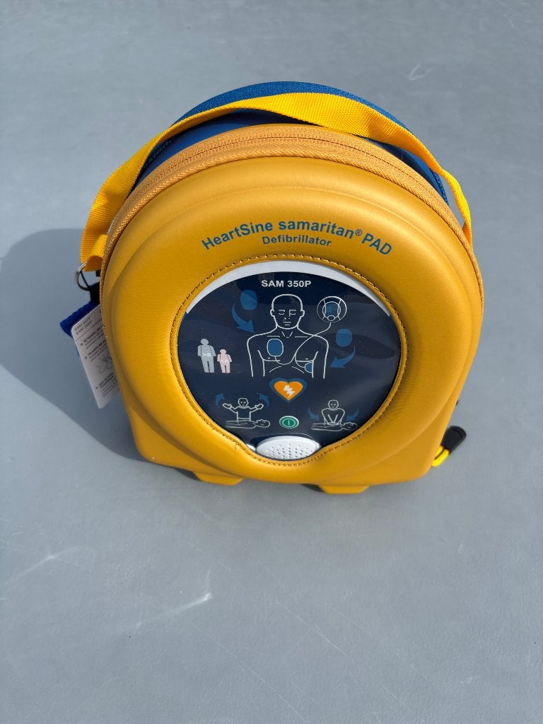 Aed defibrillator heartsine samaritan, Diversen, Ophalen, Zo goed als nieuw