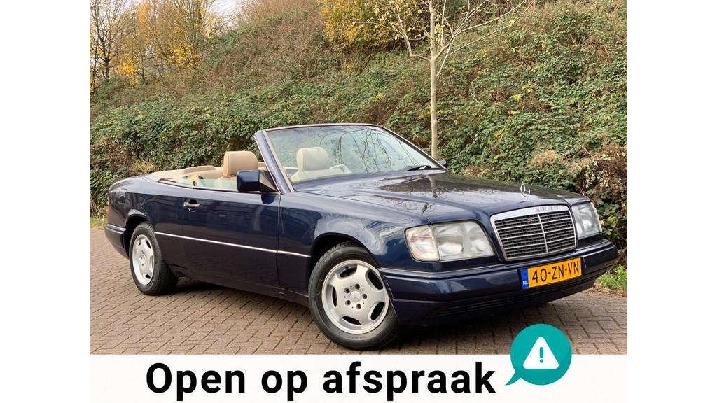 Mercedes-Benz E-klasse Cabrio 220 E220 CABRIOLET W124 FULL O, Automaat, Achterwielaandrijving, Leder, Bedrijf