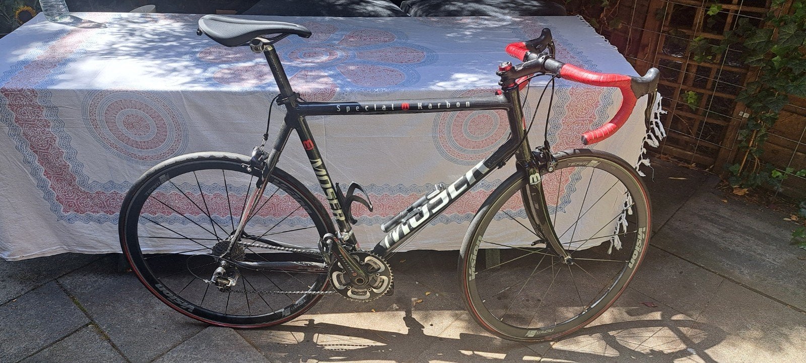 Moser racefiets met carbon frame, Gebruikt, Carbon, Meer dan 20 versnellingen, Ophalen