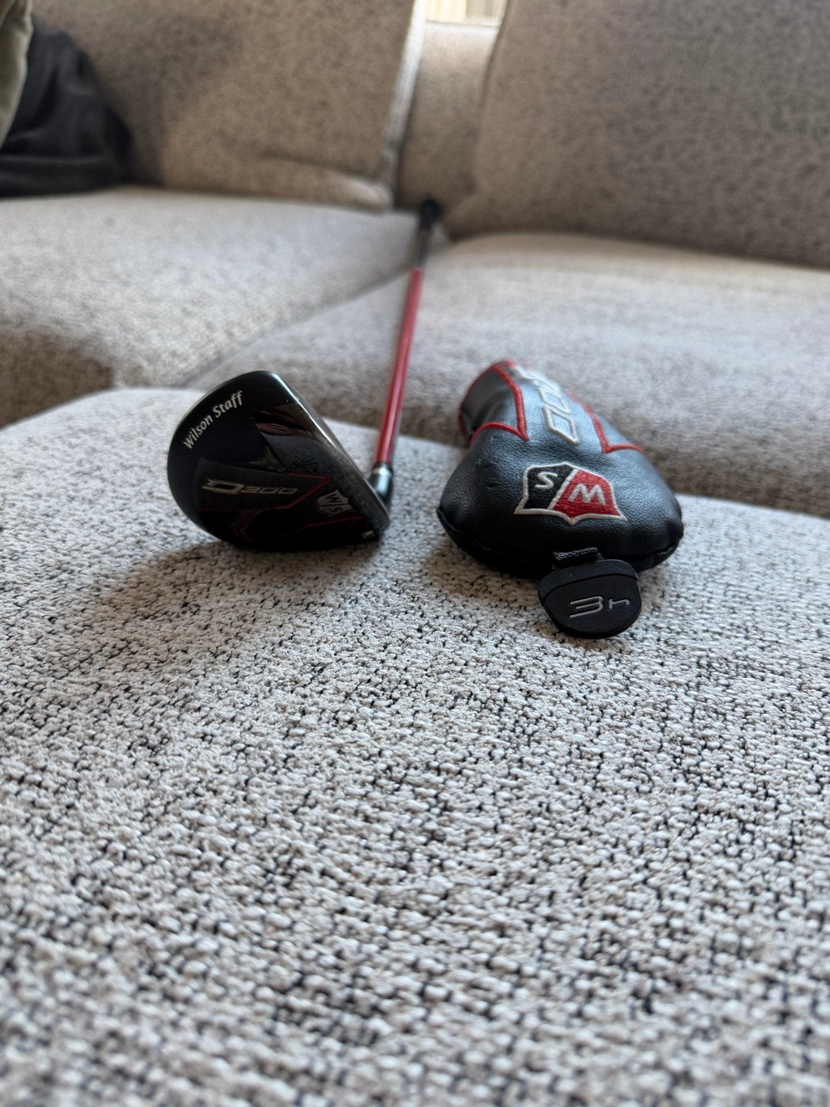 Wilson Staff D300 3H Hybrid Golfclub met Headcover, Ophalen of Verzenden, Gebruikt, Club, Overige merken