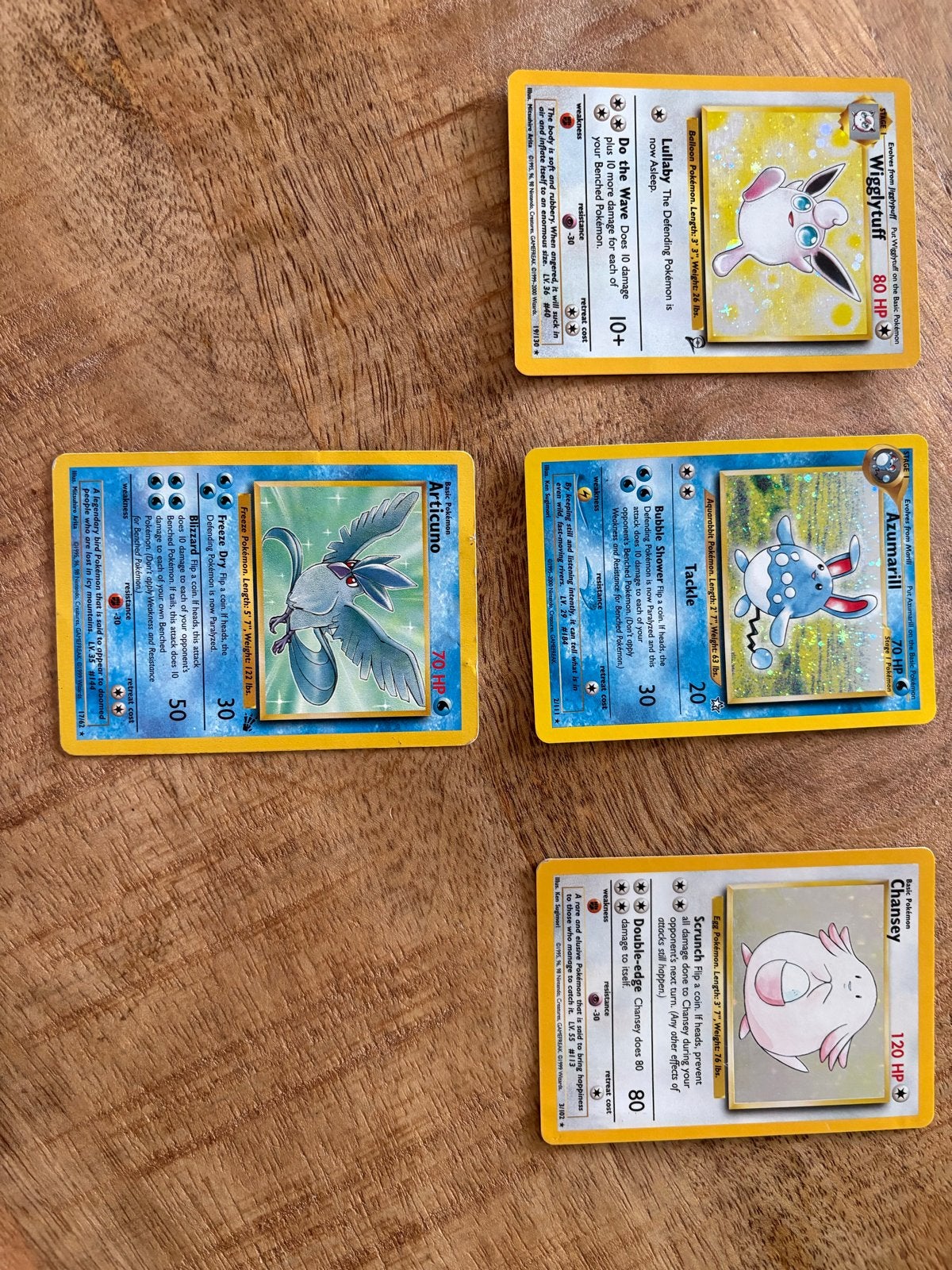Vintage pokemon kaarten, Ophalen of Verzenden, Gebruikt, Meerdere kaarten